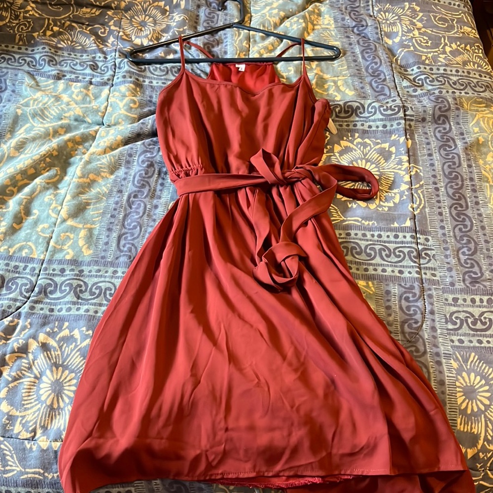 Maroon dress size L